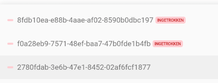 Selectie sleutel drop down